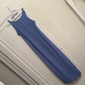 Rhapsody Sky Blue Maxi Dress